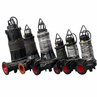 Pompe submersible pour eaux usées SUBEAST en fonte WQ, grand débit, anti-colmatage, pour le relevage des eaux usées, pour les stations d'épuration