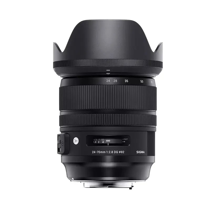 Sigma 24-70mm F2.8 DG OS HSM Bingkai Penuh SLR Standar Zoom Potret Lensa Anti Goncang