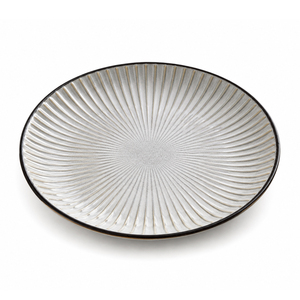 Assiettes à salade en céramique blanches pour hôtels, en gros, pour les acheteurs professionnels du secteur de la restauration - Product Image 1
