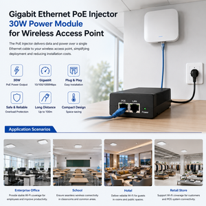 Injecteur PoE Gigabit Ethernet <span class=keywords><strong>AIR</strong></span>-<span class=keywords><strong>PWRINJ6</strong></span>, module d'alimentation 30W pour point d'accès sans fil - Product Image 4