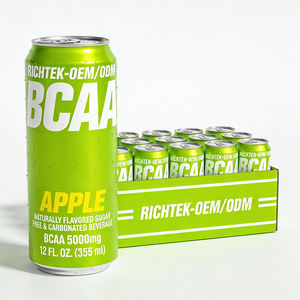 Marque privée 2:1:1 <span class=keywords><strong>BCAA</strong></span> Boisson énergisante gazéifiée Supplément en vitamine B6 B1 hypocalorique <span class=keywords><strong>sans</strong></span> <span class=keywords><strong>sucre</strong></span> pour la nutrition sportive - Product Image 6