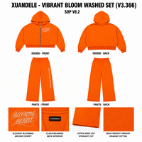 Ensemble sweat à capuche court et pantalon de survêtement en molleton brodé personnalisé, unisexe, style streetwear, coupe ample, survêtement zippé 2 pièces