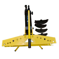 Máquina Dobladora de Tubos Hidráulica Manual Integral HORNIPAC STB-4J, Dobra Tubos Hidráulicos de Paredes Gruesas