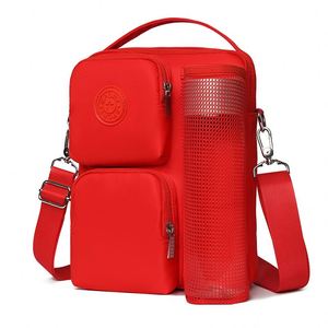 Custom Large Capacity Travel Crossbody <b>Bag</b> with <b>Bottle</b> Compartment for Daily Collocation - Product Image 2