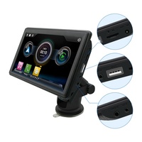 Usine 7 pouces universel Portable sans fil Carplay Android Auto multimédia lecteur DVD affichage avec écran tactile voiture caméra arrière