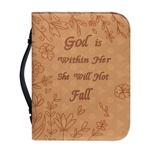 Borsa per Bibbia Personalizzata all'Ingrosso, Copertina per <span class=keywords><strong>Libro</strong></span> con Manico Personalizzato, Regalo Personalizzato con Cerniera, Custodie per Bibbia - Product Image 2