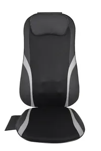 Almofada massageadora fenitech 3d shiatsu, cadeira de massagem com aquecimento e vibração para cima e baixo