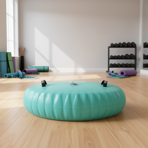 Tapis de gymnastique gonflable Vevor Air Mat 31,5 x 52,2 pouces vert menthe pour entraînement à domicile, yoga et exercices - Product Image 2