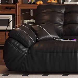 <span class=keywords><strong>Canapé</strong></span> en <span class=keywords><strong>cuir</strong></span> véritable ODM/OEM, style vintage américain, salon, multifonctionnel, cadre en bois massif - Product Image 5