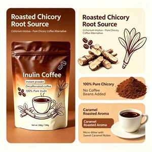 High Inulin Instant Chicory <strong>Coffee</strong> Powder, <strong>Decaf</strong> Herbal Chicory Root Extract <strong>Coffee</strong> - Product Image 4
