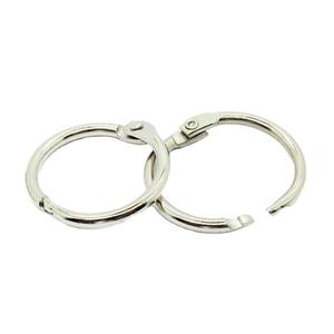 Anneaux métalliques en O argentés EWANG de 1 pouce pour cahiers et carnets – Vente en gros - Product Image 2