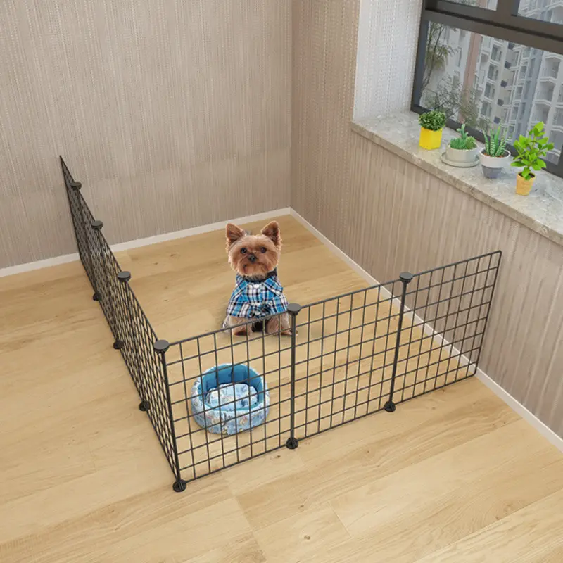 High Quality Portable Rabbit Cage Metal Pet Cage Rabbit Without Cover Rabbit Fence