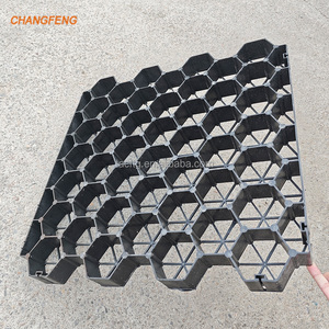 Grille de gravier Pavés d'herbe Enclos à chevaux Perméable Verrouillage <span class=keywords><strong>Drainage</strong></span> Aménagement paysager Toit vert Jardin Pelouse Renforcement Parking - Product Image 1