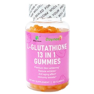 Veagn cilt beyazlatma yumuşak şeker sakızlı glutatyon Anti-Aging antioksidan kollajen biyotin vitamini Gummies cilt - Product Image 6