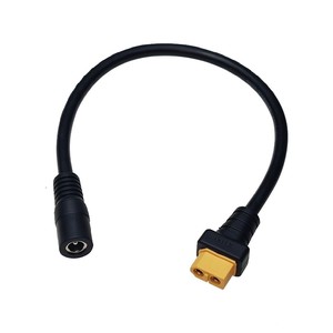 สายเคเบิล XT60 ตัวเมีย ต่อกับ DC5521 ตัวเมีย |   โมเดล RC และสายอะแดปเตอร์แปลงไฟแบตเตอรี่ LED - Product Image 1