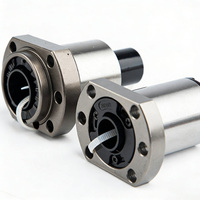 Vis à billes de haute précision personnalisée SFU1605 1610 2510 C7 C5 avec extrémités usinées BK/BF12, kit de mouvement linéaire CNC avec accouplement de support