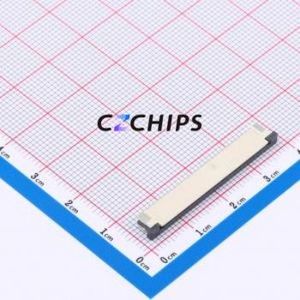 FPC-1.0AS-30PWCR-H25 FFC/FPC Connector SMD,P=1mm,Horizontal Mount Connector Drawer Type Top Contact 30P 1mm - Product Image 1