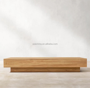 Nouveauté : Ensemble de meubles de jardin et de patio d'extérieur, table basse en teck Hotel <span class=keywords><strong>Tropea</strong></span>, mobilier de luxe moderne pour salle à manger, cour Sigma - Product Image 3