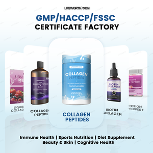 Collagene in Polvere per Adulti OEM/ODM per la Salute di Capelli, Unghie e Articolazioni e per lo Schiarimento della Pelle, Certificato GMP, Durata 24 Mesi - Product Image 5