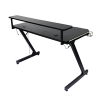 CHARMOUNT Rgb Led Lumières Ordinateur PC Gamer Table de jeu Bureau