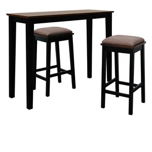 Solid Wood Convertible Bar <b>Stool</b> Modern High Durability Customised Industrial Outdoor Dining Living Room Furniture Design - Product Image 1
