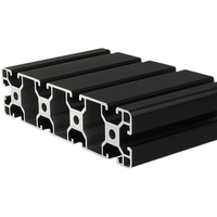 Profilé d'extrusion en aluminium anodisé pour fenêtres et portes coulissantes, profilé de cadre en aluminium 6063 T5