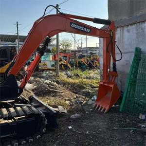 รถขุดขนาดเล็ก Doosan Dh60 60-7 มือสอง น้ำหนัก 5.55 ตัน พร้อมเครื่องยนต์ Yanmar เกียร์ มอเตอร์ และปั๊ม มีสินค้าในสต็อก - Product Image 6