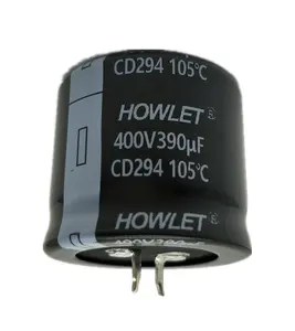 Howlet Snap en condensador 330uF 390uF 560uF 680uF 160V 180V 200V 250V 315V 350V 450V 550V OEM condensador