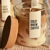 Modernes Design Großhandel Hochwertige Eis kaffee Latte Duft kerze im Glas