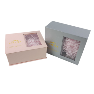 Bán buôn tùy chỉnh các cặp vợ chồng ủng hộ Hộp quà tặng sang trọng Nước hoa đồ chơi hoa nến mỹ phẩm hộp giấy với rõ ràng cửa sổ PVC - Product Image 5