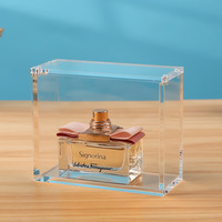 Boîte de présentation en acrylique pour cartes à collectionner, boîte à surprise magnétique, rangement anti-poussière, haute transparence