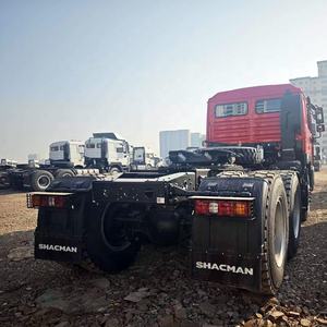 Camion tracteur Shacman 6X4 10 roues 30t de haute qualité à 12 vitesses, à passage de vitesses fluide, diesel robuste avec direction à gauche pour le <span class=keywords><strong>transport</strong></span> <span class=keywords><strong>routier</strong></span> - Product Image 3