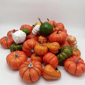 Arreglo de Calabaza Artificial Realista con Suculentas, Centro de Mesa Decorativo de Otoño con Suculentas Artificiales para Decoración del Hogar en Acción de Gracias - Product Image 5