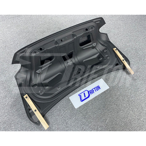 Tapa de Maletero Trasero de Fibra de Carbono Seca Estilo G87 M2 CS de Drifton con Acabado Brillante y Mate para BMW, Entrega Rápida - Product Image 5