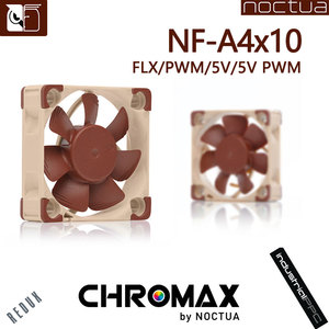 Noctua NF-A4x10 Quạt Vỏ <span class=keywords><strong>PWM</strong></span> 3pin/4pin 12V/5V Quạt Mỏng 40X40X10Mm Quạt Siêu Nhỏ Điều Khiển Nhiệt Độ Thông Minh <span class=keywords><strong>PWM</strong></span> - Product Image 6