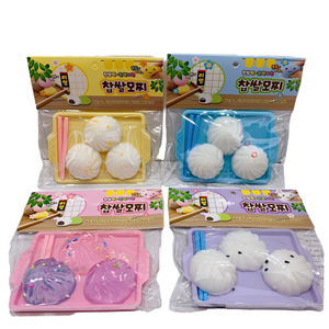 BSQS Wholesale Mystery Dumpling Squishy TPR Stress Relief Fidget Toy Realistic Shape Squeeze for Unisex 14 Years & up - Product Image 1