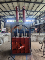 Presse à balles verticale hydraulique directe usine pour textiles, vêtements usagés, chiffons et coton