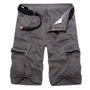<span class=keywords><strong>Pantaloni</strong></span> Casual sportivi estivi da uomo pantaloncini da lavoro da esterno di grandi dimensioni elasticizzati in vita a gamba dritta al ginocchio larghi - Product Image 4