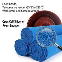 Éponge en silicone anti-déformation pour machine de transfert thermique, feuille d'isolation thermique haute performance