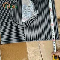 Panneaux muraux 3D en PVC imperméables modernes pour la décoration intérieure d'appartements, utilisation intérieure personnalisée