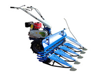 Vente directe usine de tracteurs agricoles manuels équipés d'une mini-machine de récolte riz-blé-maïs, pour la récolte du maïs.