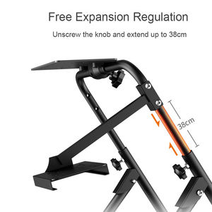 ขาตั้งพวงมาลัยเกมแข่งรถแบบพับได้สำหรับ G27 G29 Gt500 <span class=keywords><strong>T300rs</strong></span> - Product Image 3