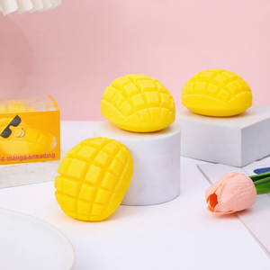 Jouet anti-stress en forme de mangue, mignon et moelleux, en TPR, pour soulager l'anxiété - Product Image 3