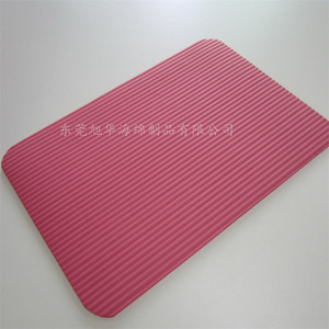 Xuhua Nbr Embossed Sponge <b>Foam</b> Floor Mat 13mm <b>Thickness</b> Pink Black Wear Resistant Custom Size Available - Product Image 4