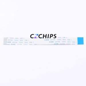 FFC1.0B-11P-100-4-8 FFC Cable (Flexible Flat Cable) P=1mm Connector ( Total PIN Count: 11P )( Pitch: 1mm )( Contact: Reverse ) - Product Image 1