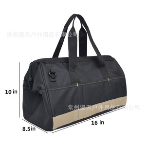 <b>Tool</b> Duffle Bag Oxford Cloth 22 Pockets Shoulder Strap Multi Function Hardware <b>Storage</b> Bag - Product Image 3