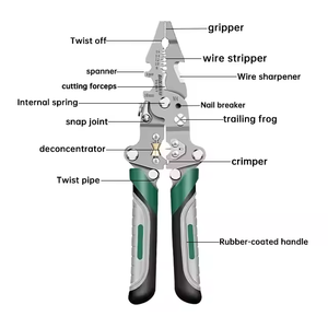 2025 thiết kế mới có thể gập lại đa chức năng uốn tóc bồng công cụ cắt dây cáp strippers - Product Image 3