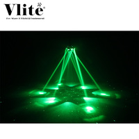 Projecteur Bee Eye 150W, LED multi-effets à six bras, RGBW DMX512 pour piste de danse de boîte de nuit