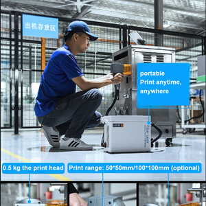 Pvc Idカードウッドハンドヘルドミニポータブルデジタルレーザー有効期限コード印刷ジェットロゴガンプリンターマシン金属プラスチック用 - Product Image 5