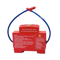 Extincteur automatique à aérosol chaud rouge 10 G à détection automatique pour véhicule